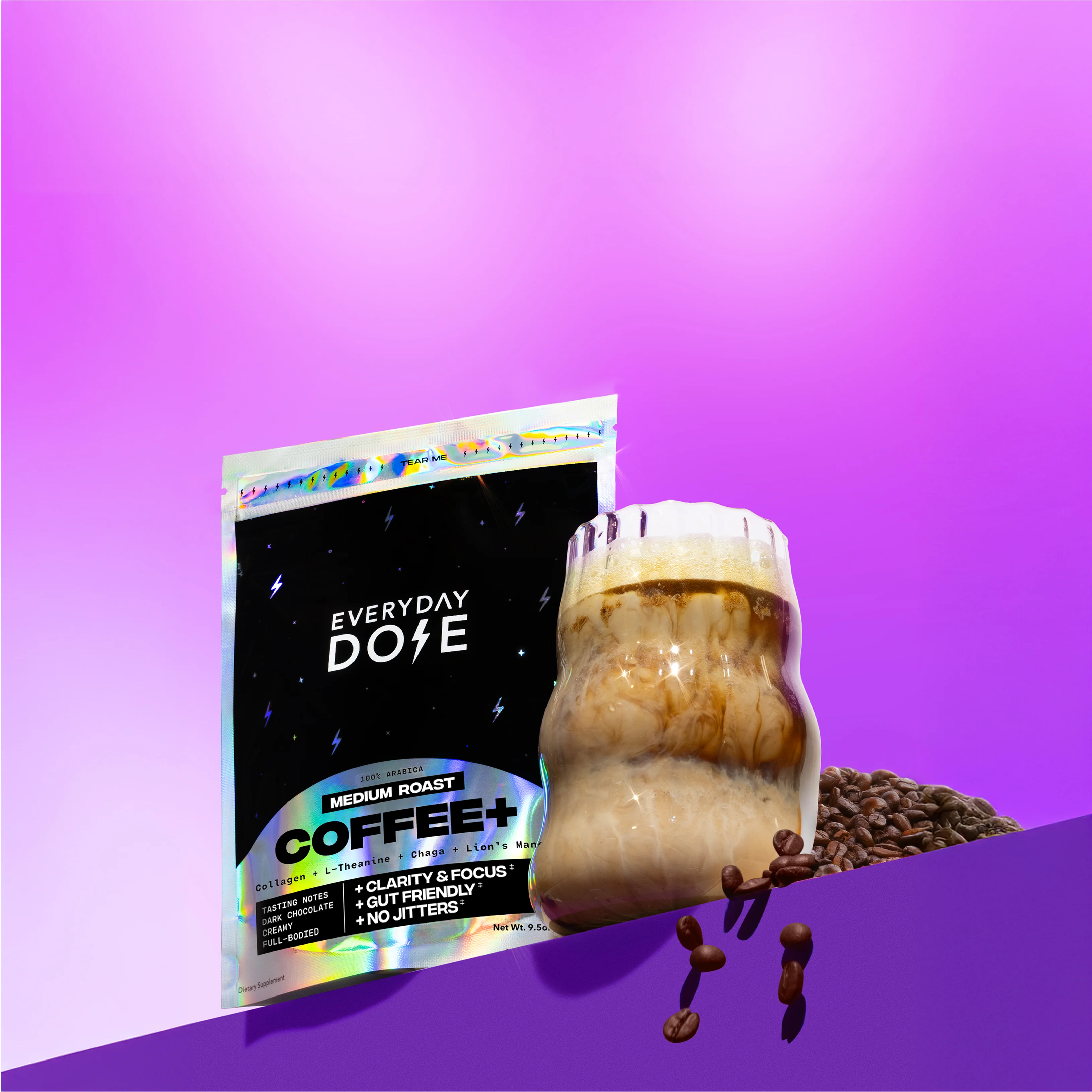 30-Servings Coffee+ Medium Roast - Image 2