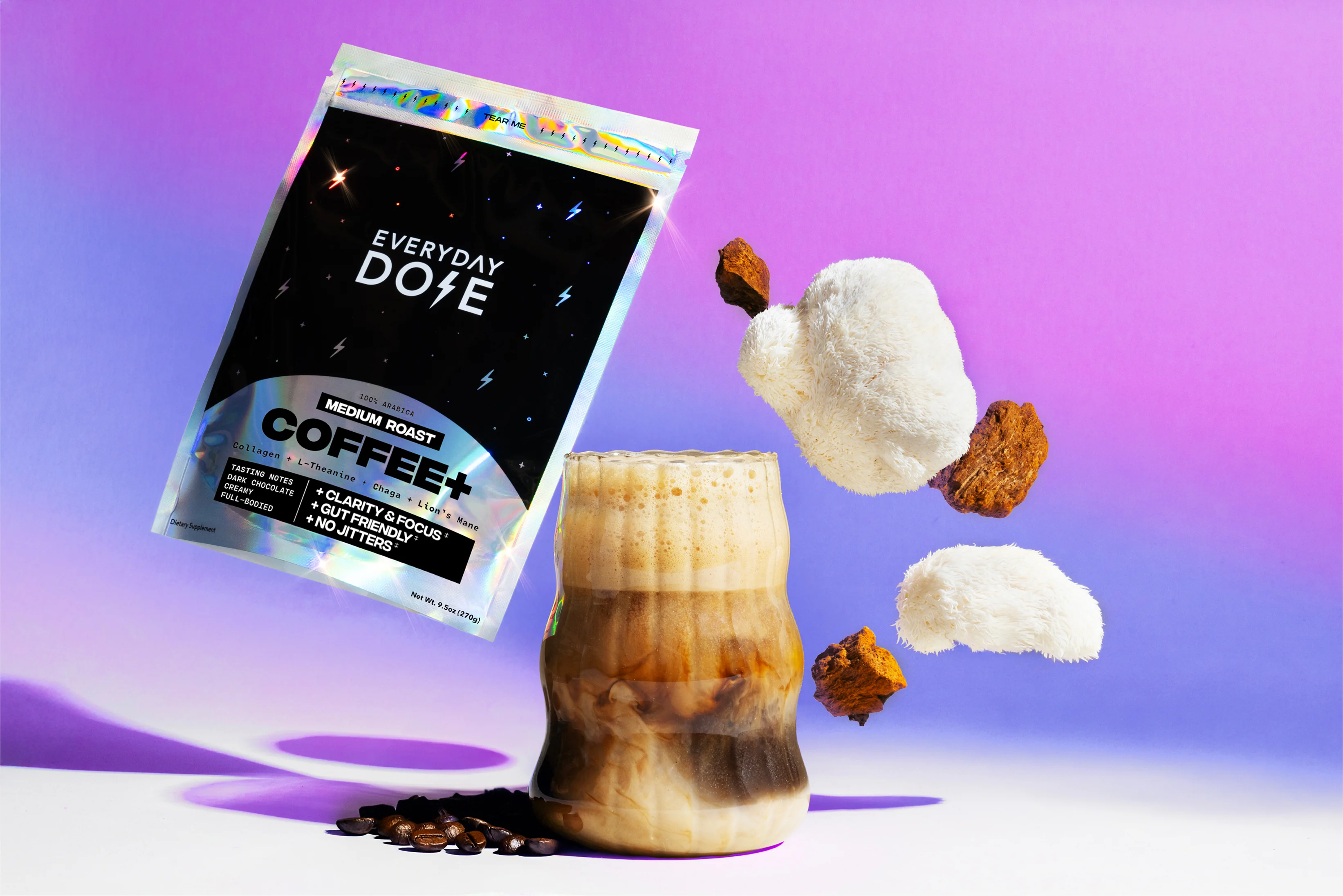 30-Servings Coffee+ Medium Roast (One Time Deal) - Image 2