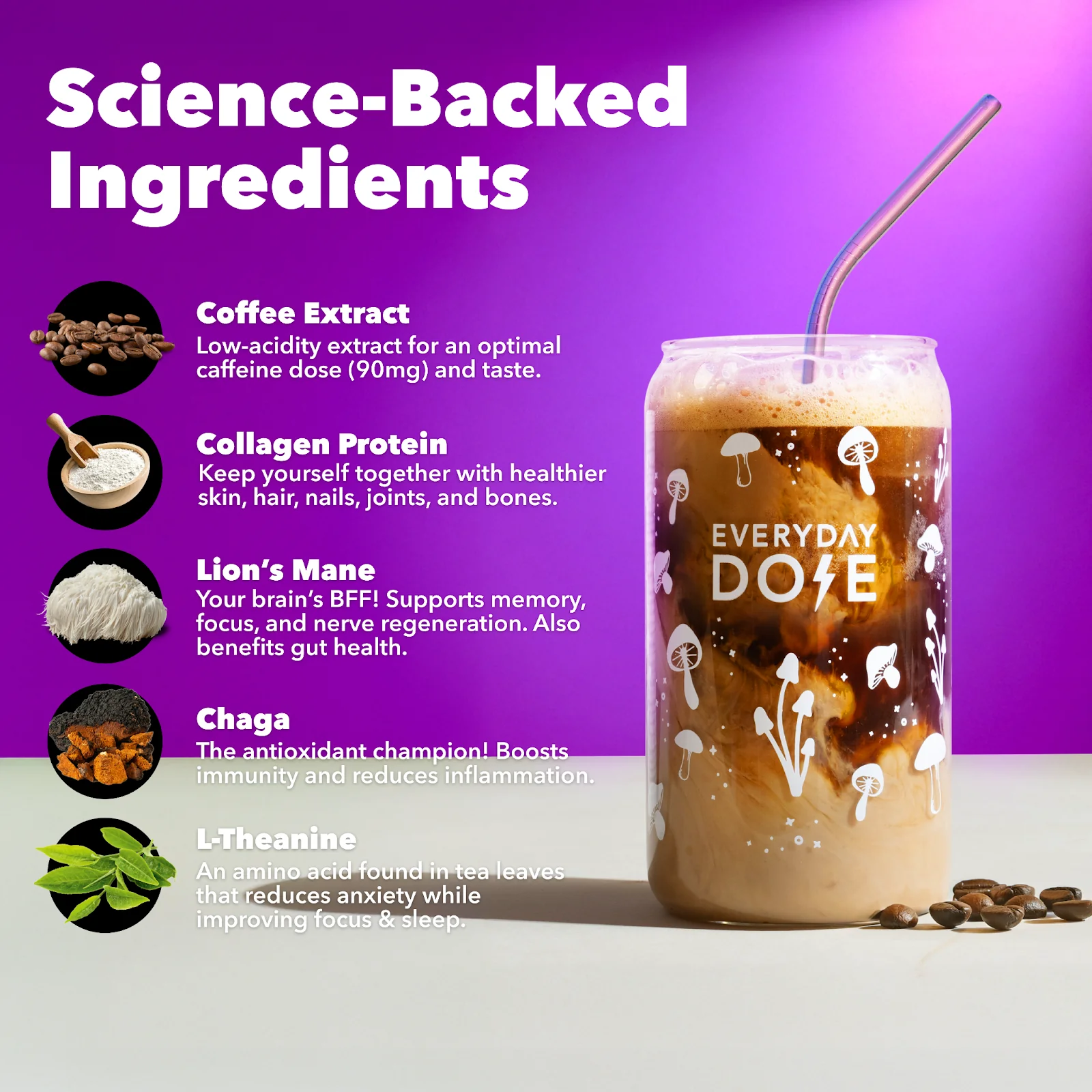 30-Servings Coffee+ Medium Roast (One Time Deal) - Image 4